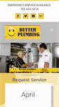 Mobile Screenshot of butterplumbing.com